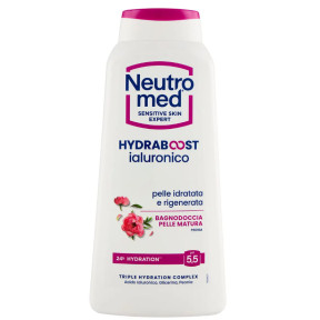 Гель для душу Neutromed Hydraboost з гіалуроновою кислотою та піоном, pH 5.5, 600 мл
